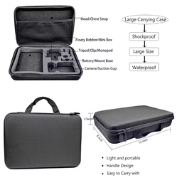 GOPRO Accessories Kit / Gopro mounts / stabilizes /head mounts / Chest mounts