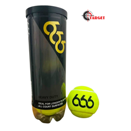 666 Heavy Duty Tennis Ball – Soft Cricket/Tape Ball Cricket