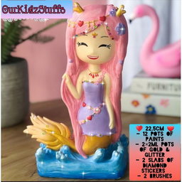 DIY Piggybank Coin Bank Painting - Girls Edition