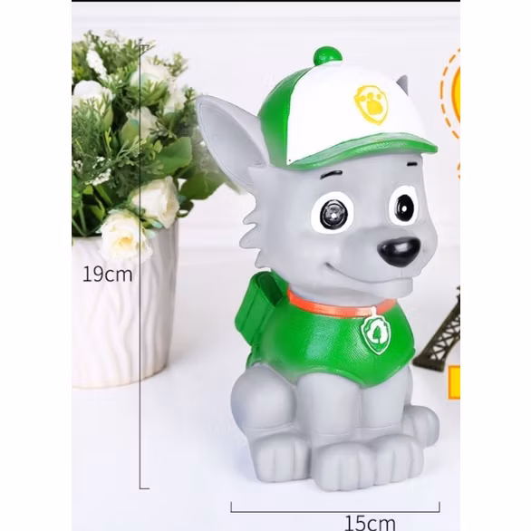 Paw Petrol Silicon Piggybank Coin Bank Painting Kit 🐾_10