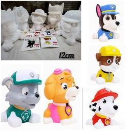 Paw Petrol Silicon Piggybank Coin Bank Painting Kit 🐾