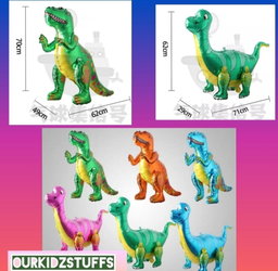 3D Dinosaur Standing Balloon (helium not required)