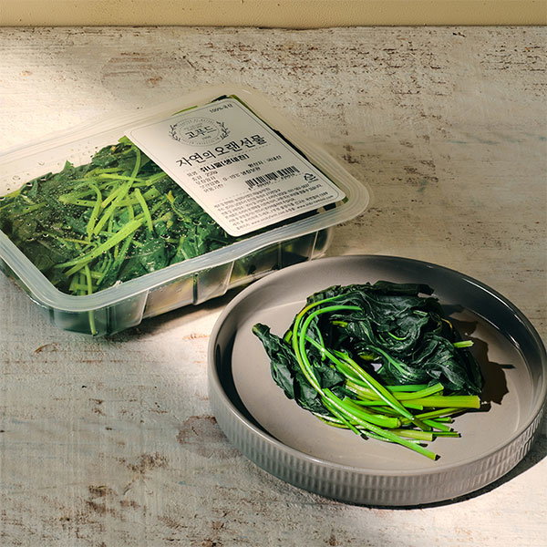 하늘농가 국산 취나물 (생데친) Korean Aster Leaves (Boiled) 250g_0