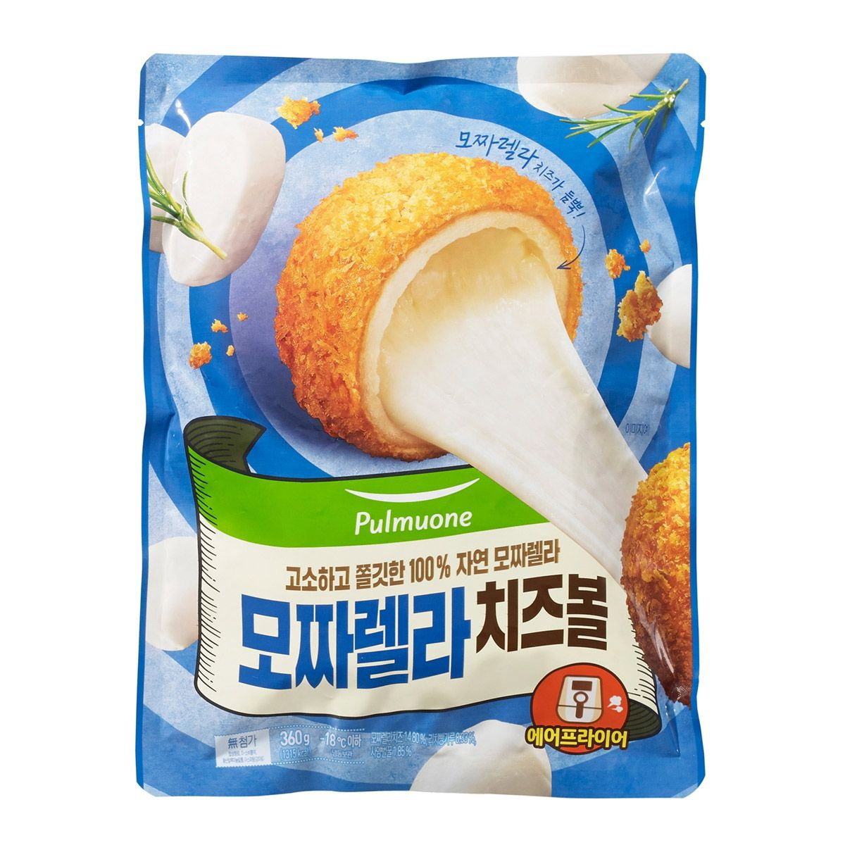 풀무원 모짜렐라 치즈볼 MOZZARELLA CHEESE BALL 360g