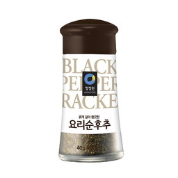 청정원 요리순후추  BLACK PEPPER POWDER 40g