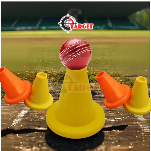 T Cone Rubber Cricket Training Practice cone Batting Tee_1