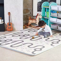 Large Folding Mat / car tracing theme