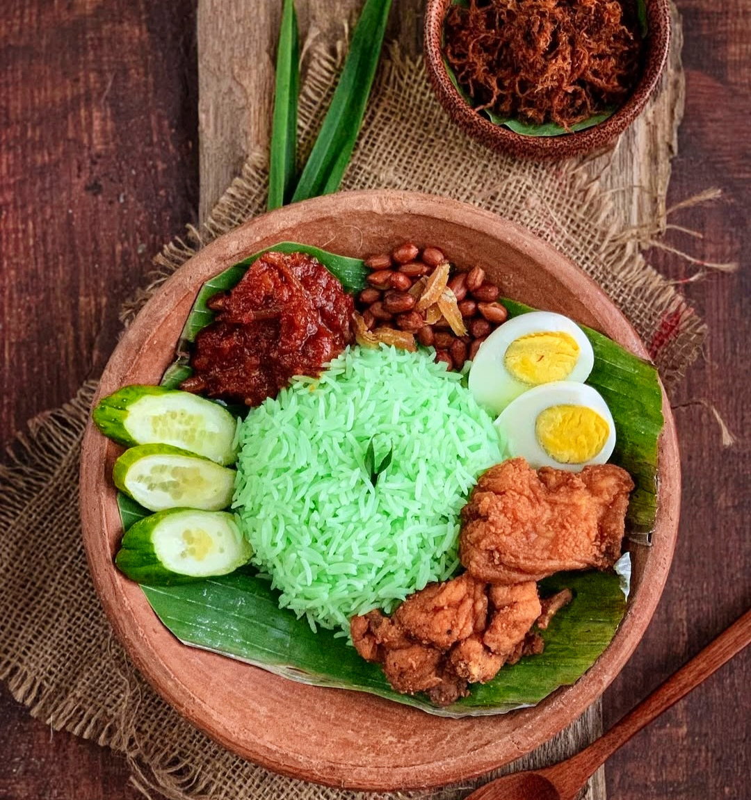 Nasi Lemak Pandan