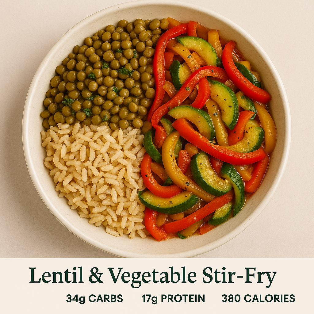 🍛 Title: Lentil & Vegetable Stir-Fry_0