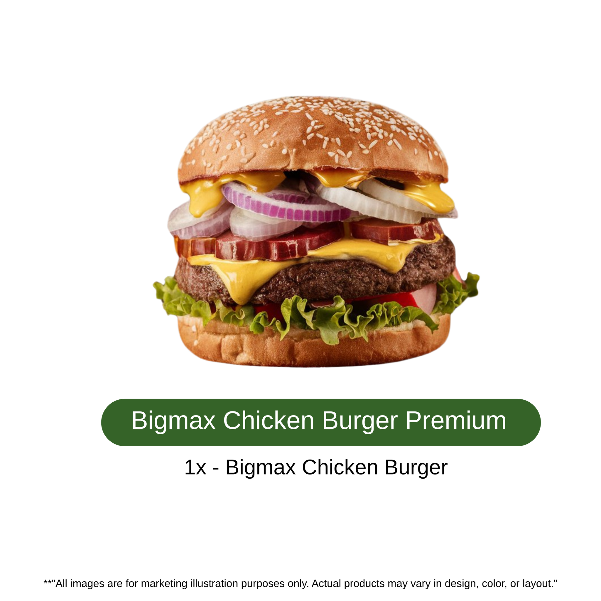 BigMax Chicken Burger Flava _0