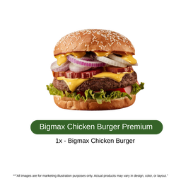 BigMax Chicken Burger Flava 