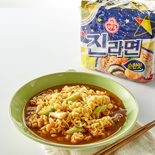 진라면_순한맛  JINRAMEN MILD MULTIPACK (120G*5) 