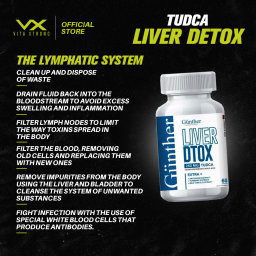 Gunther TUDCA Liver Detox (30/60 Capsules) | Liver Health Support, Fatty Liver, Cleansing with Artichoke