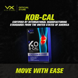 VITMINUTE KoB-CAL (15 / 30 Capsules) | Bone Strength Formula, Joint Support & Flexibility, Calcium + Vitamin D