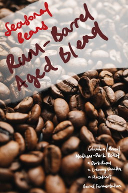 (Seasonal) Rum-Aged Beans