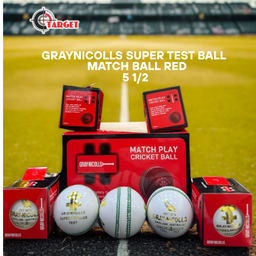 GRAYNICOLLS Super Test Ball Match Ball RED 5 1/2  Leather ball 