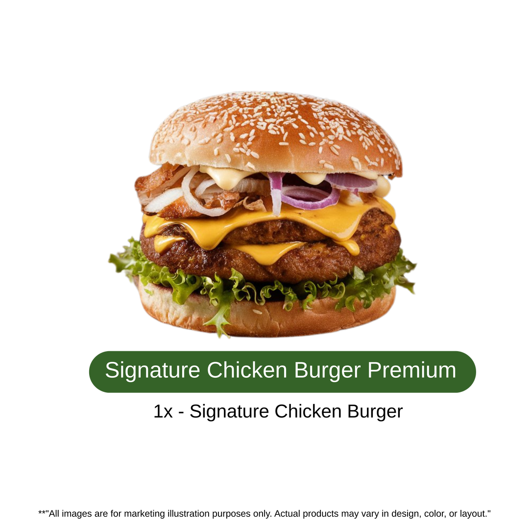 Signature Chicken Burger Flava 