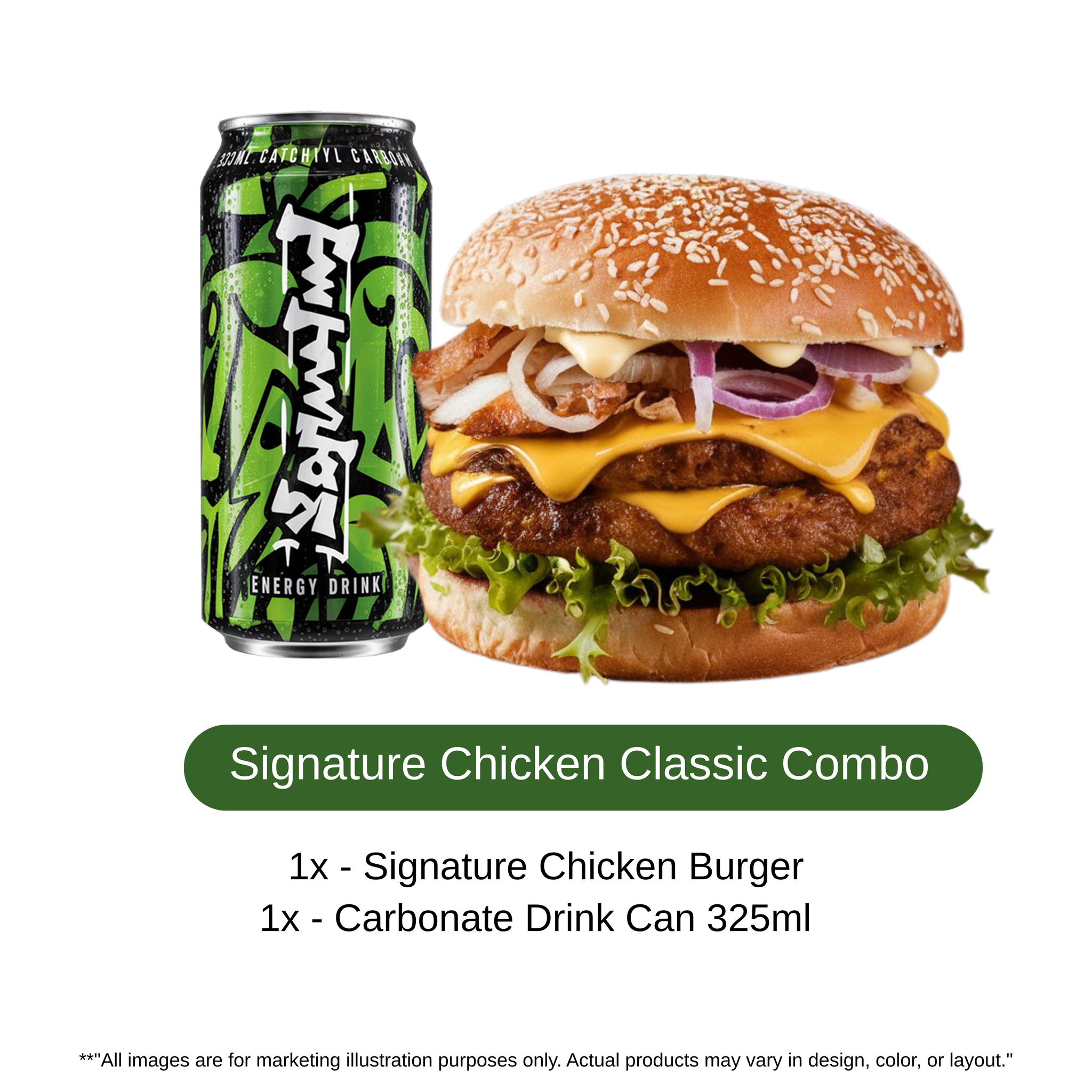 Signature Premium Chicken Burger Flava _1