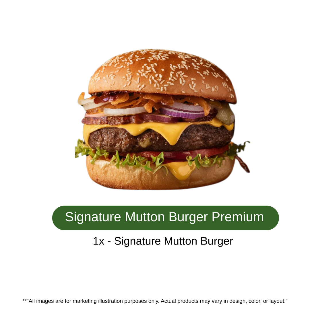 Signature Mutton Burger Flava 