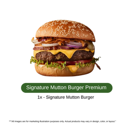 Signature Mutton Burger Flava 