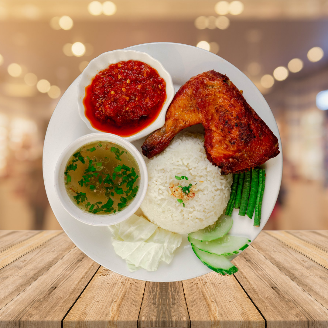 Nasi Putih Ayam Penyet_0