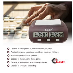 LEAP Professional Compact Chess Clock Original  Chess Timer