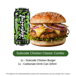 Subcode Premium Chicken Burger Flava