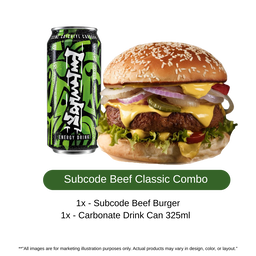 Subcode Premium Beef Burger Flava