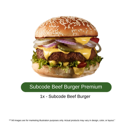 Subcode Beef Burger Flava