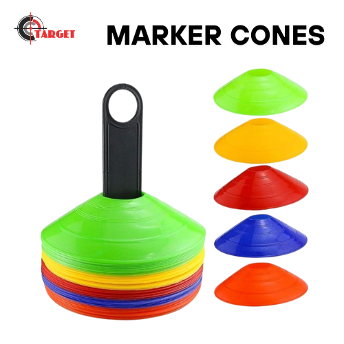 Marker Cones for Training football Cricket Rugby Athletics_0