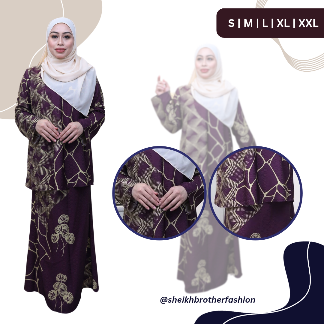Batik Garden Baju Kurung _2