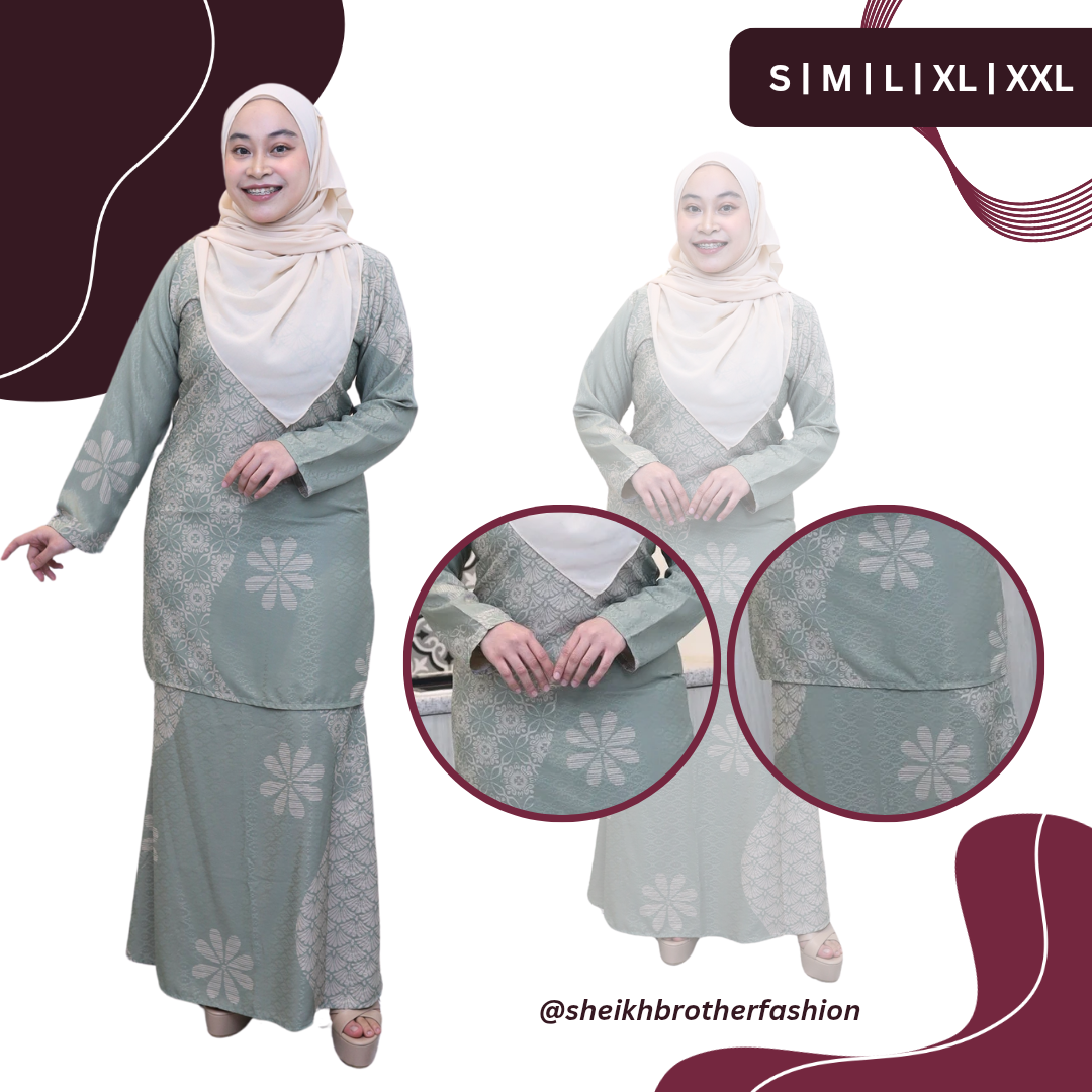 Sakura Bloom Baju Kurung_2