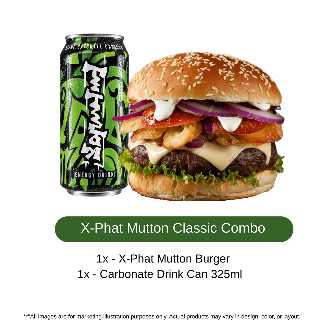 Xphat Premium Mutton Burger Flava