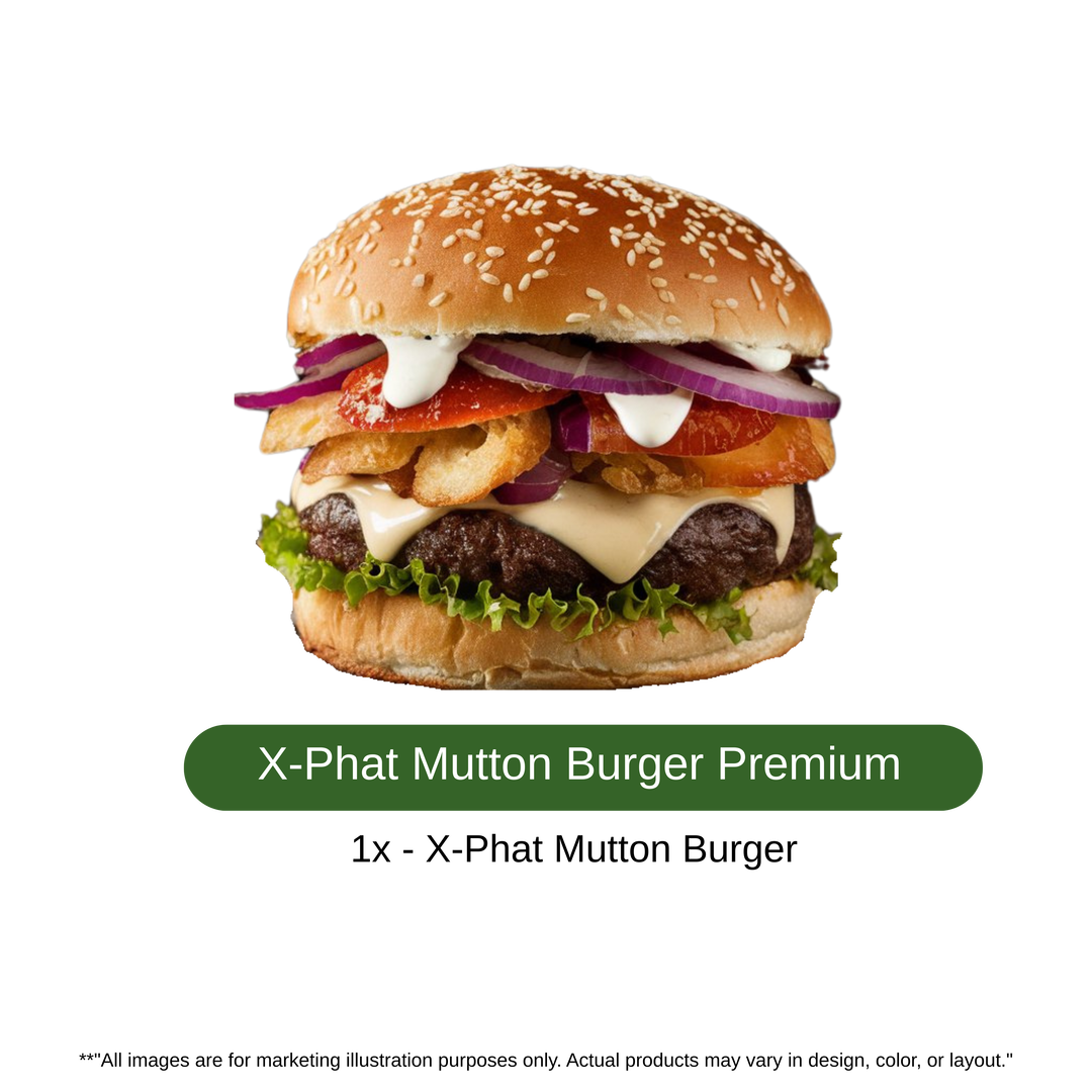Xphat Mutton Burger Flava