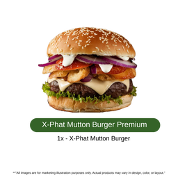 Xphat Mutton Burger Flava