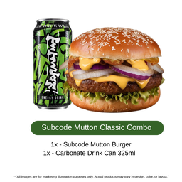 Subcode Premium Mutton Burger Flava