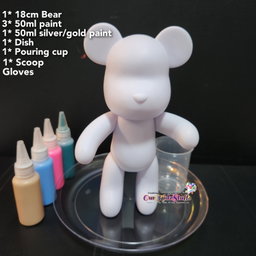 DIY Fluid Bear Pour Art Kit