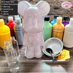 DIY Fluid Bear Pour Art Kit