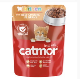 CATMOR KITTEN BEEF GRAVY 70g