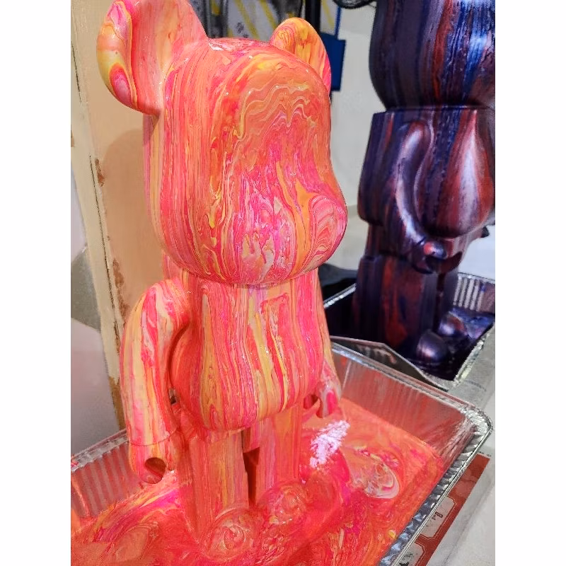 53cm DIY Pour Art Bearbricks Inspired (Large)