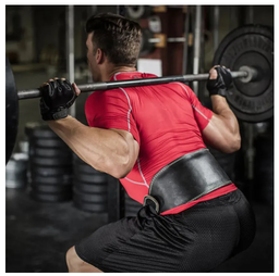 Gym Weightlifting Leather Belt Adjustable Waist Back Support Squat Dumbbell Barbell Deadlifts Training Fitness Item Code 