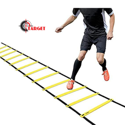 4m 6m 8m 10m Adjustable Agility Ladder Nylon Strap Jumping Ladder Fitness Football Training Equipment