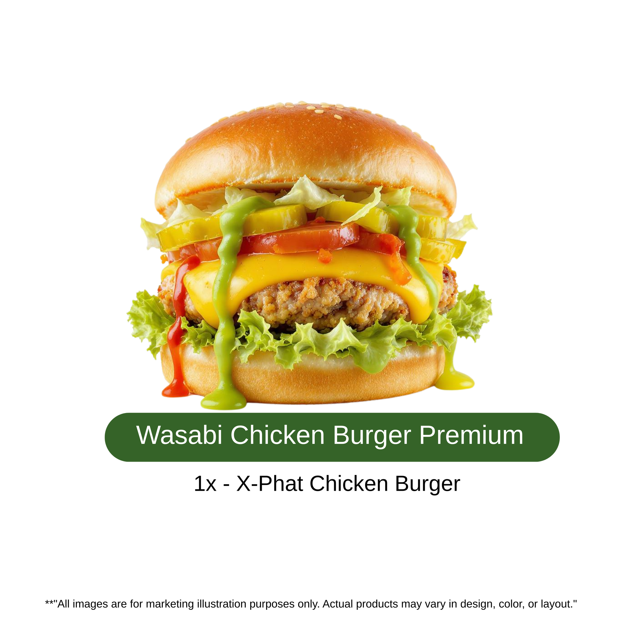 Wasabi Chicken Burger Flava_0