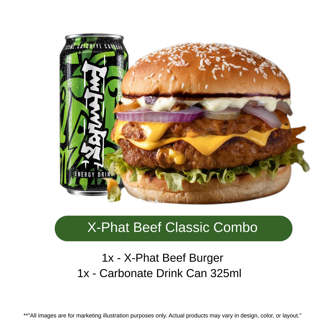 Xphat Premium Beef Burger Flava
