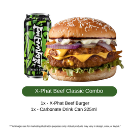 Xphat Premium Beef Burger Flava