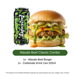 Wasabi Premium Beef Burger Flava