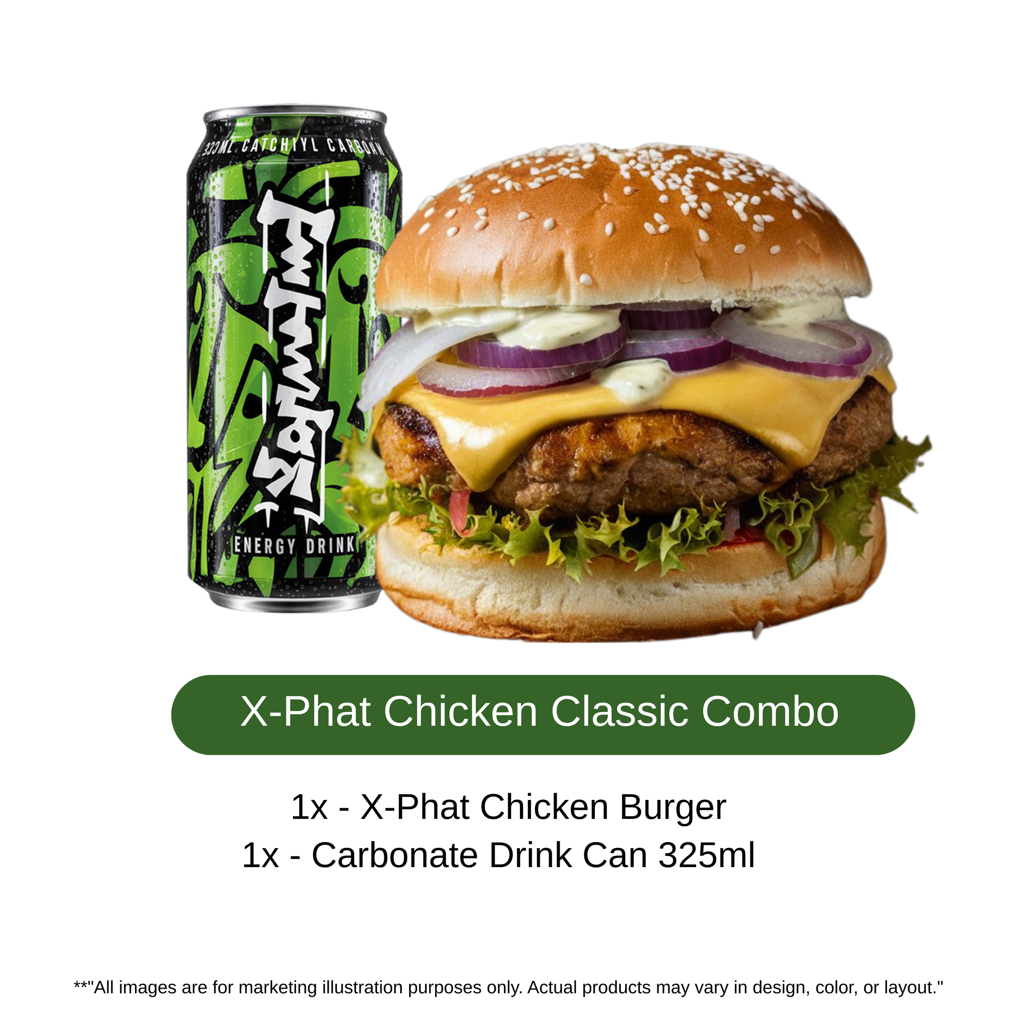 Xphat Premium Chicken Burger Flava_0