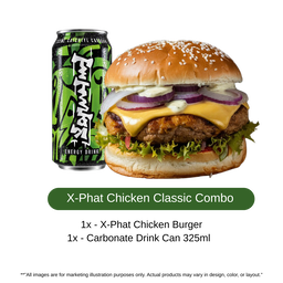 Xphat Premium Chicken Burger Flava