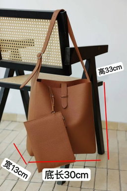  TR Tote Bag Calf Leather Self-manufactured
