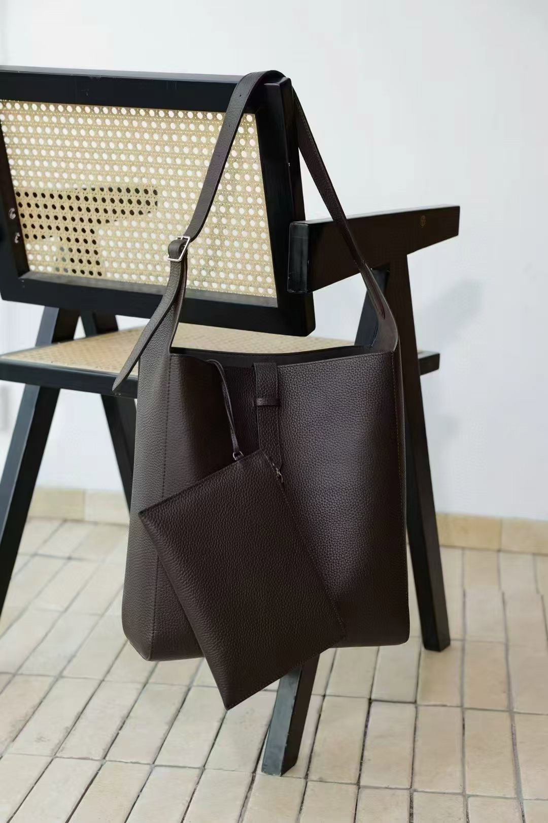  TR Tote Bag Calf Leather Self-manufactured_6